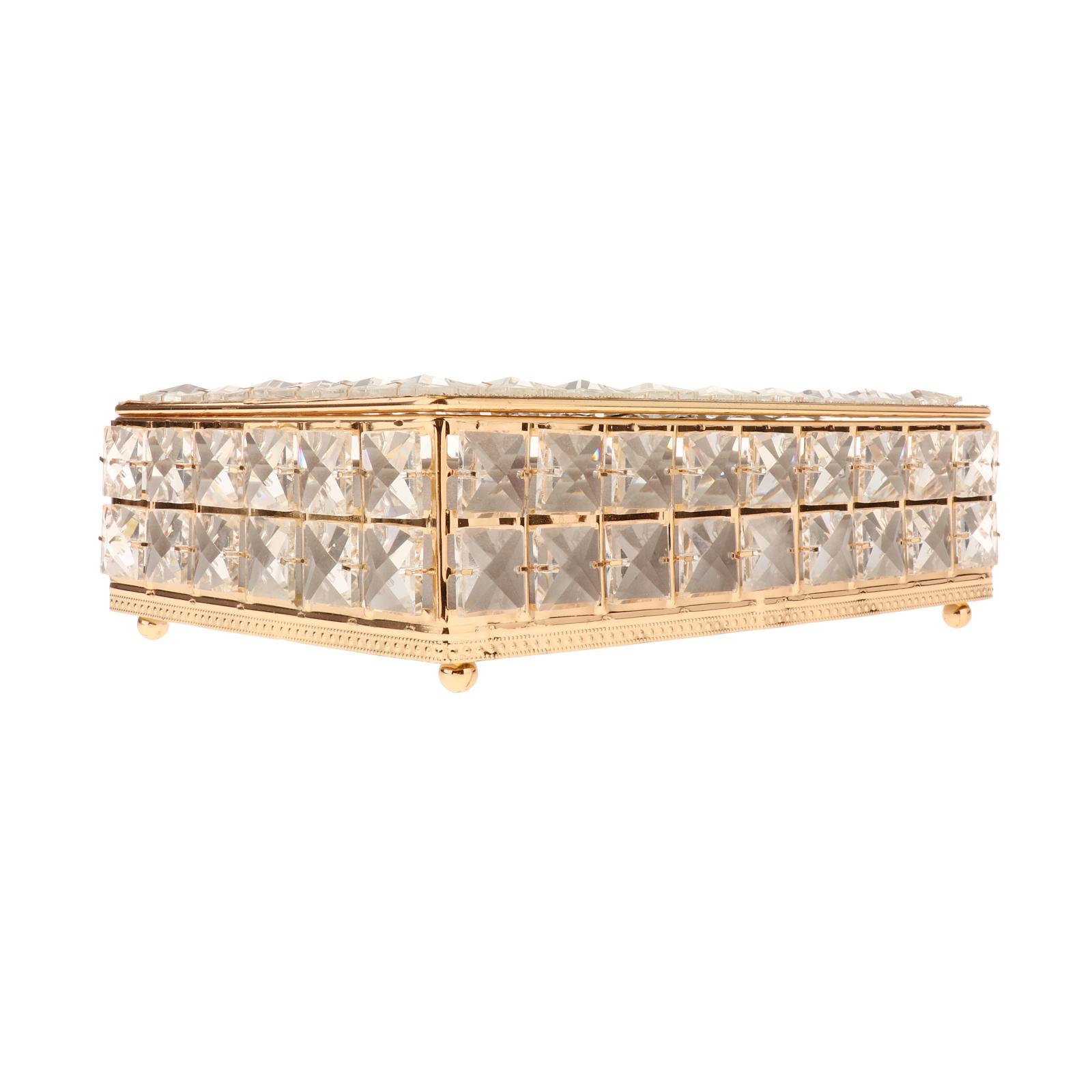Small Jewelry Box for Women Travel Jewelry Organizer for Necklace Earring Rings Jewelry Holder Case Bangle Trinkets Organizer
