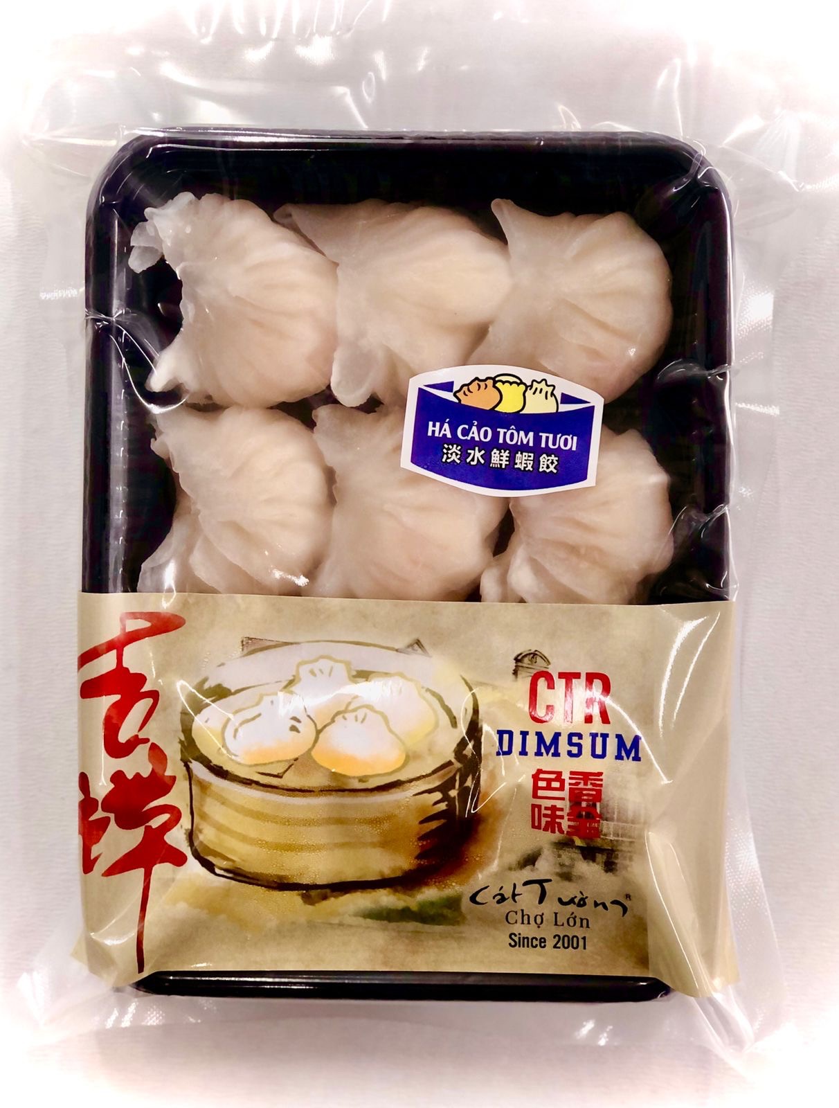Há cảo tôm tươi 360gr/12 viên