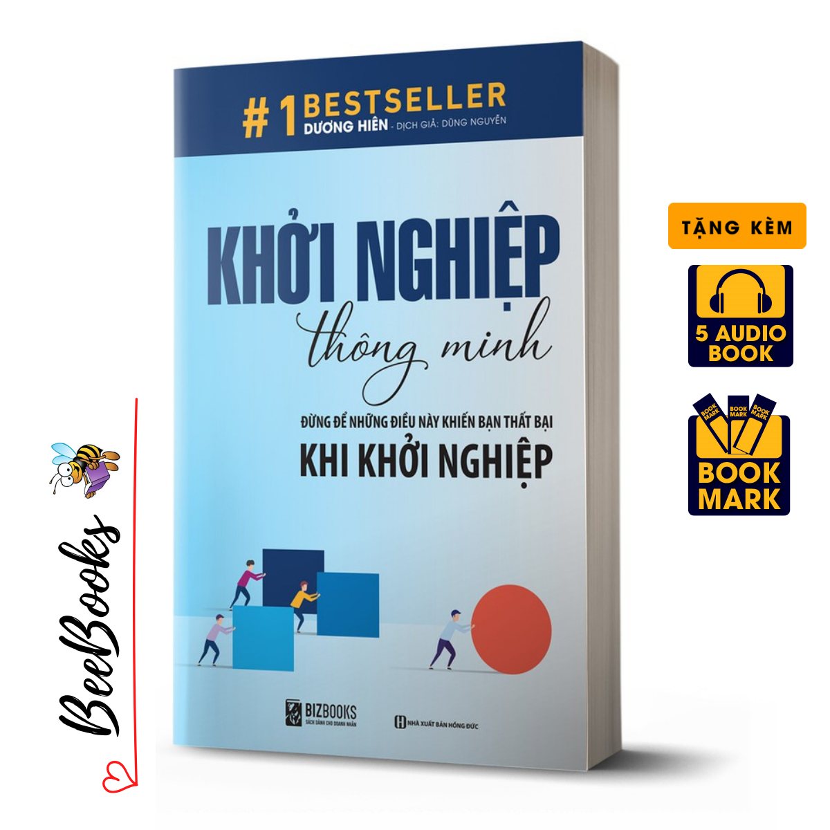 #1 BestSeller- Khởi Nghiệp Thông Minh (Tặng Kèm BookMark)- Đừng Để Những Điều Này Khiến Bạn Thất Bại Khi Khởi Nghiệp