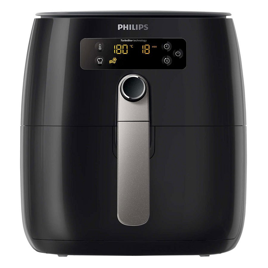 Nồi Chiên Không Dầu Điện Tử Philips HD9643 - Đen - Hàng nhập khẩu