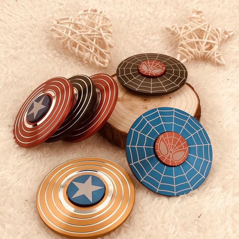 Con Quay Spinner Kim Loại Tròn Siêu Anh Hùng