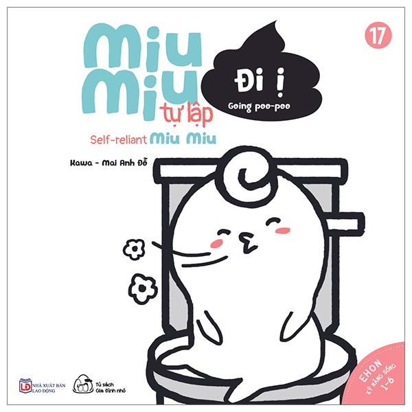 Combo Sách Ehon Kỹ Năng Sống - Miu Miu Tự Lập - Tập 17 - 24 (Bộ 8 Cuốn)