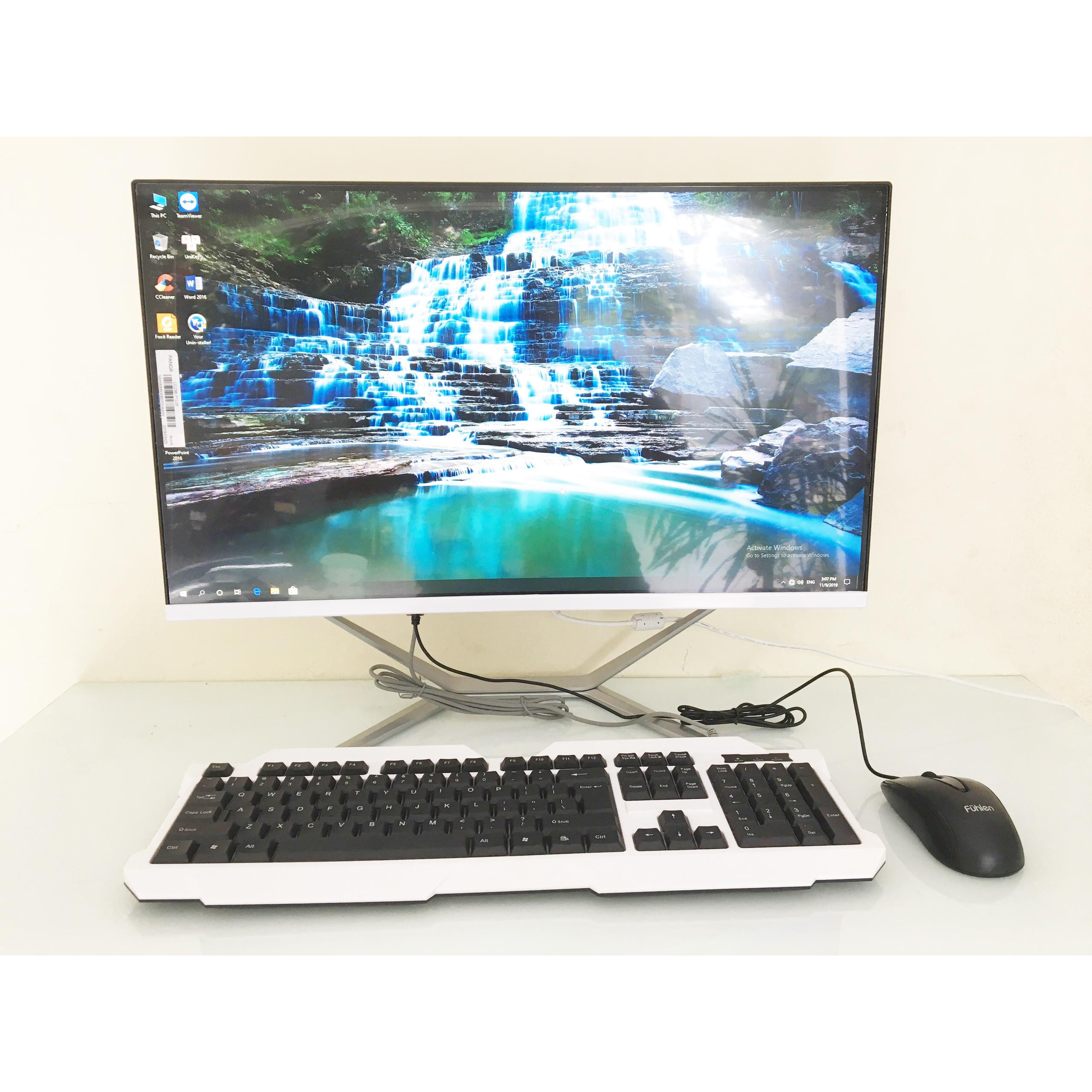 Bộ máy tính all in one AIO Kiwi 24SS ( CPU i3 10100, i5 10400, i7 10700, Ram 16G, SSD 512G) màn hình 27 inch, 2K