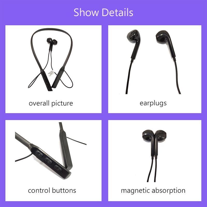 Tai Nghe Thể Thao GB-02 Bluetooth 5.0 Đeo Cổ Không Dây