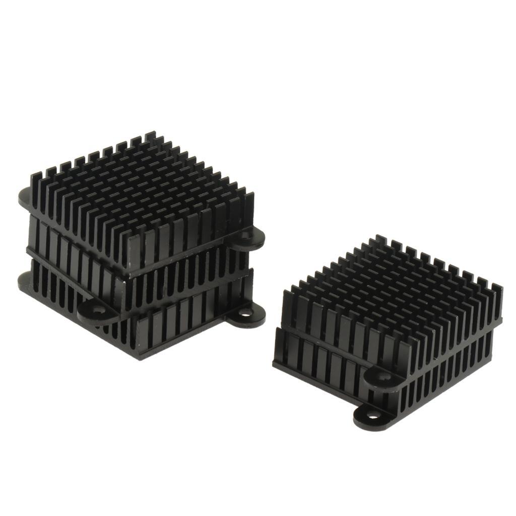5pc Aluminum Heatsink Amplifier Heat Sink CPU Cooler Fin Module 35x35x10mm