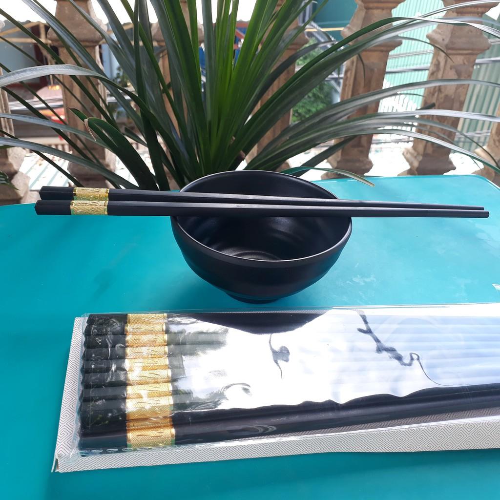 Đũa Sừng Khảm Vàng   - Duonghieu6789