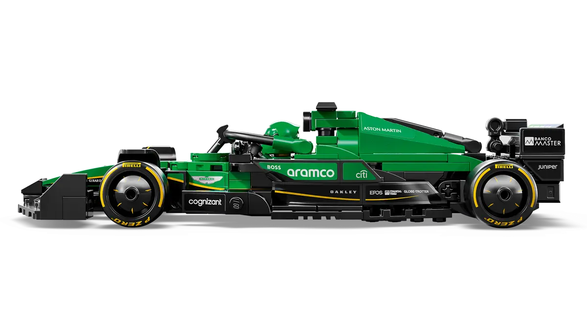 Đồ Chơi Lắp Ráp Xe Đua Aston Martin Aramco F1 AMR24 - Lego Speed Champions 77245 (269 Mảnh Ghép)