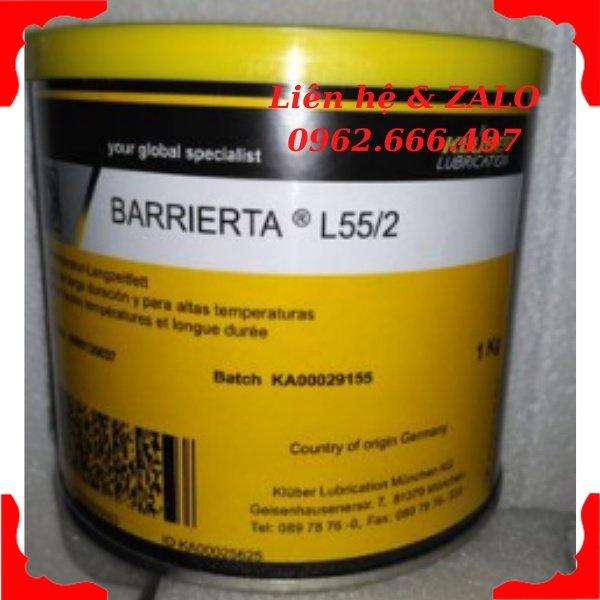 Mỡ Kluber BARRIERTA L55/0/1/2/3