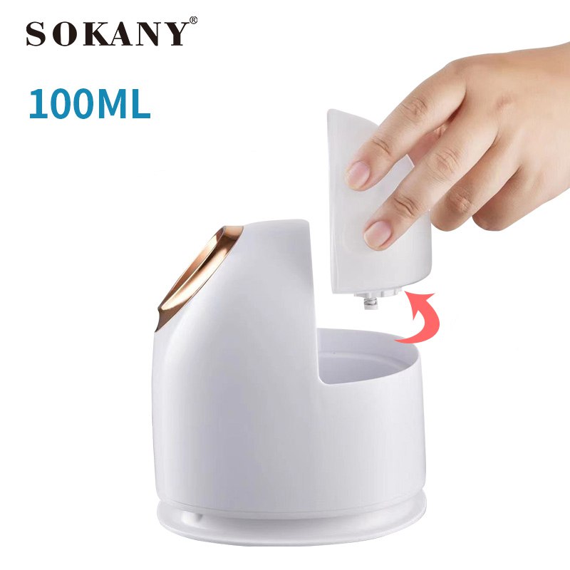 Máy xông hơi mặt SOKANY toả hơi đều liên tục cung cấp độ ẩm cho toàn bộ da măt tự ngắt chống cháy khi cạn nước - SK 6880 - HÀNG CHÍNH HÃNG- DELIYA
