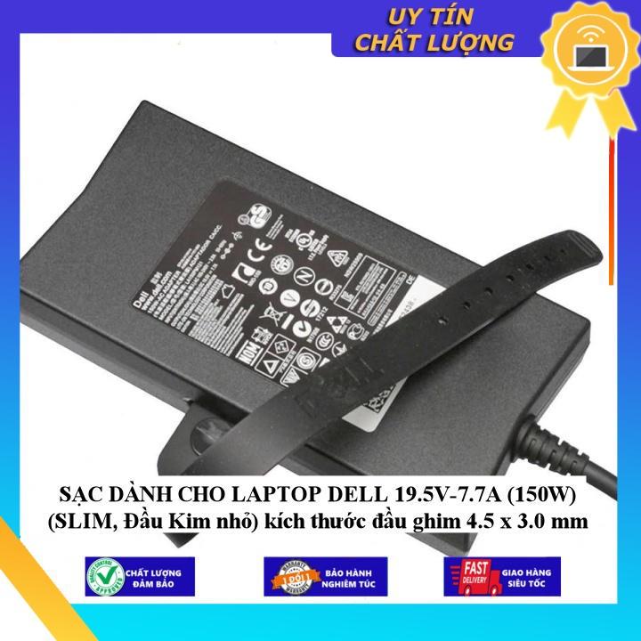 SẠC dùng cho LAPTOP DELL 19.5V-7.7A   kích thước đầu ghim 4.5 x 3.0 mm - Hàng Nhập Khẩu New Seal