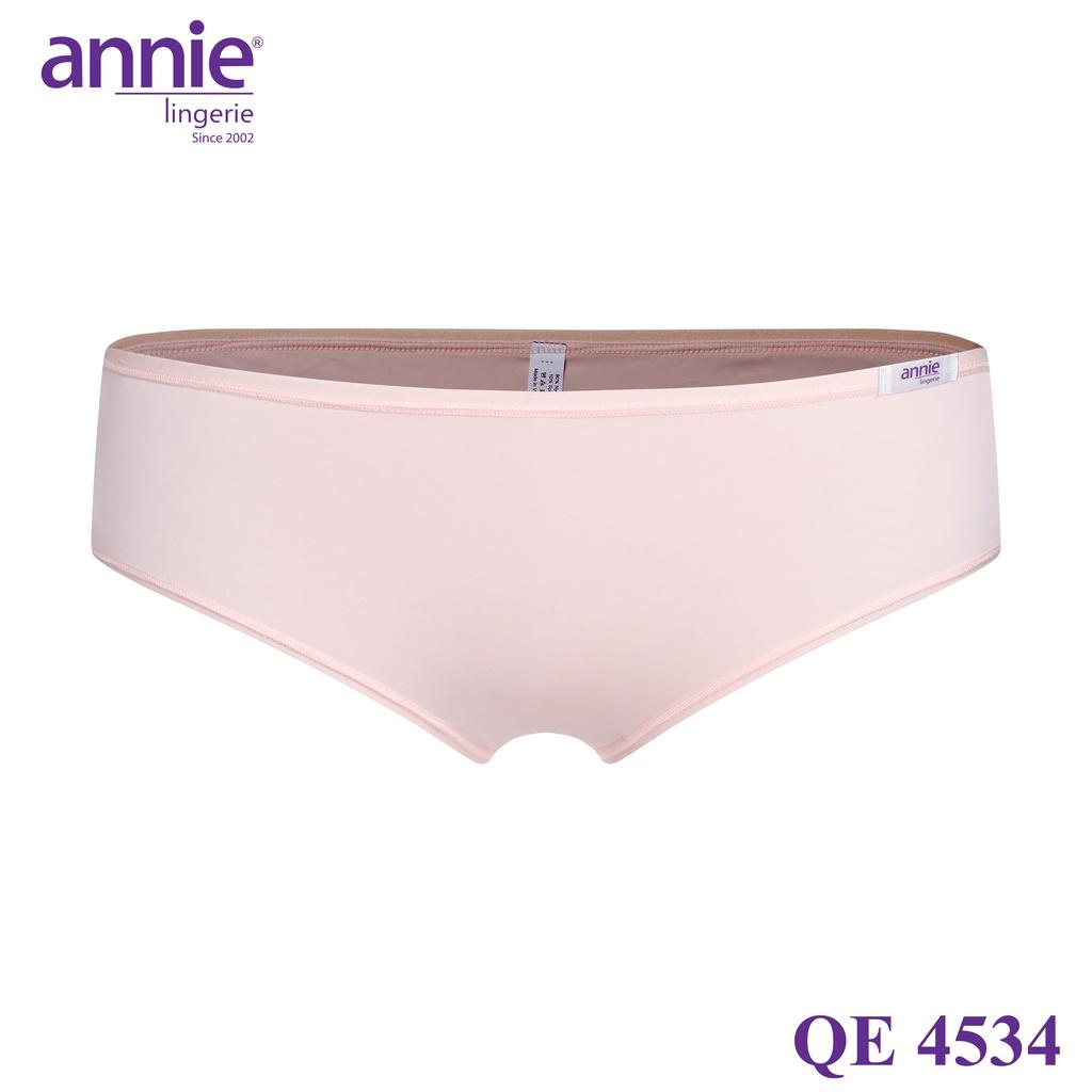 Combo 5 quần lót nữ trơn thun lạnh, lưng thấp cao cấp annie 4534 ôm sát cơ thể, không cộm, cấn, mềm mịn