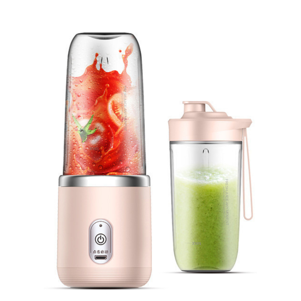 Máy Xay Sinh Tố Mini Cầm Tay Small Portable Juicer - Máy Xay Sinh Tố Đa Năng Tiện Lợi 2 Cốc Tiện Lợi