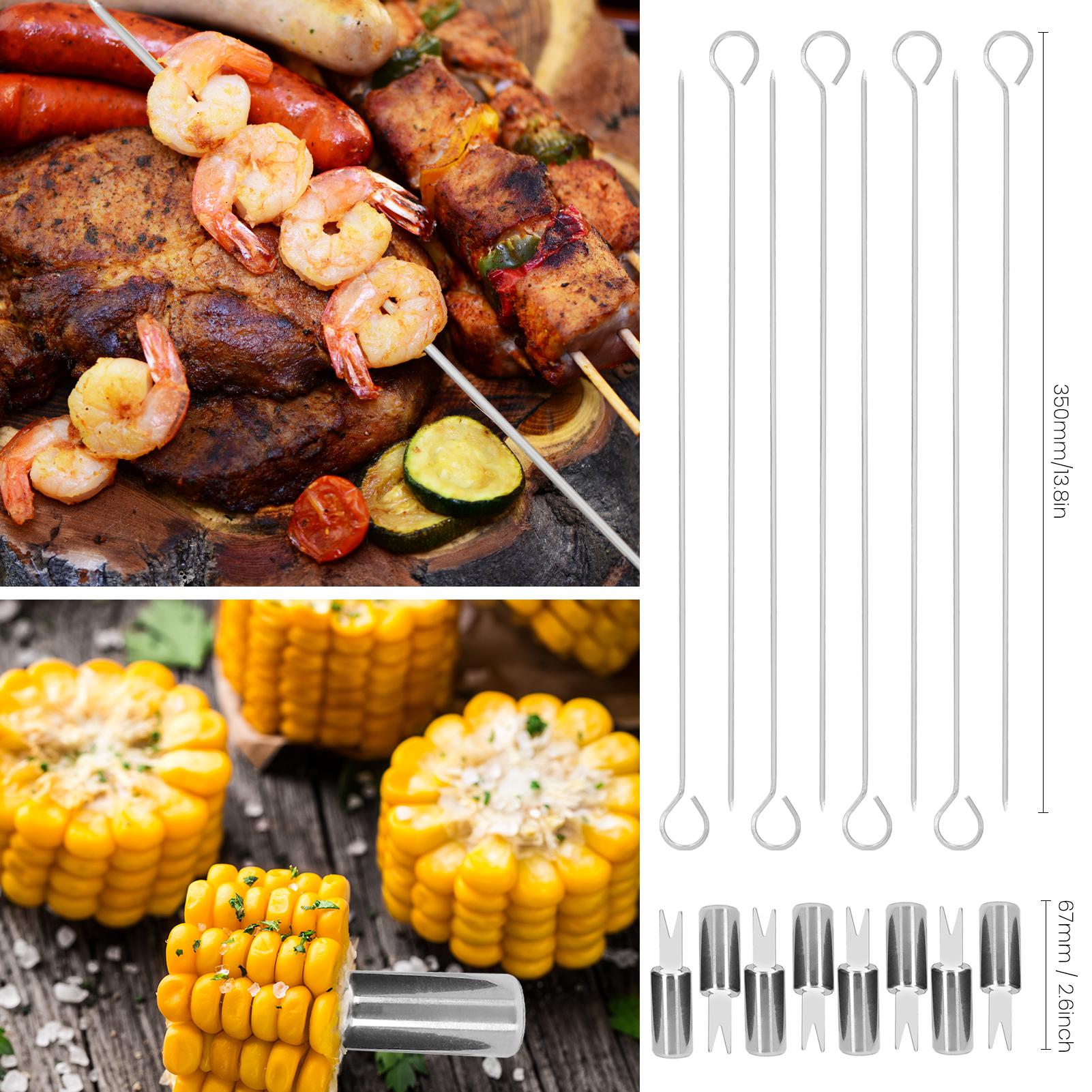 Bộ 35 Dụng Cụ Đồ Nướng Bbq Bằng Thép Không Gỉ