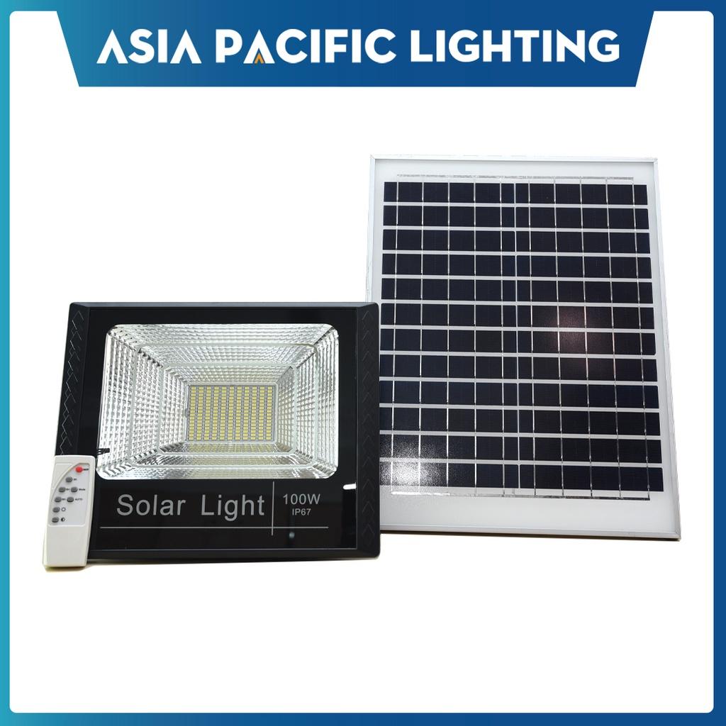 Đèn Led Pha Năng Lượng Mặt Trời 100W