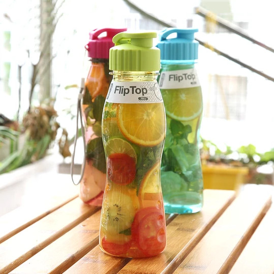 Bộ 3 chai nước Neoflam Tritan Fliptop 700ml