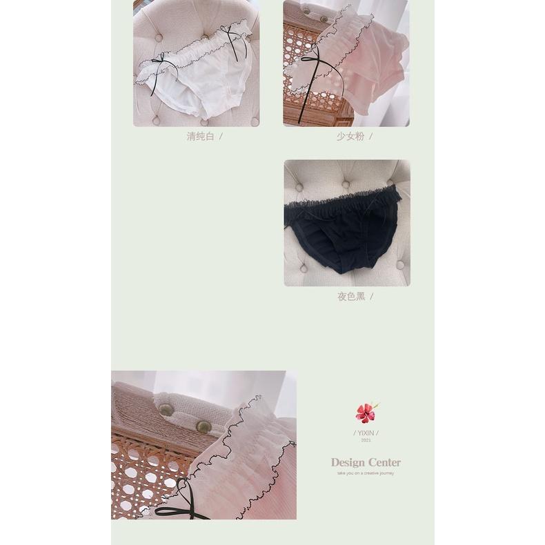 Quần Lót Nữ Cotton Mỏng Kháng Khuẩn Phối Ren Xuất Đông Âu . Hàng Loại Đẹp.
