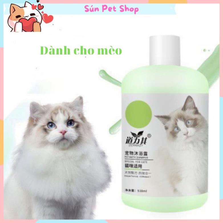 Sữa tắm cho chó mèo Dorrikey 510ml