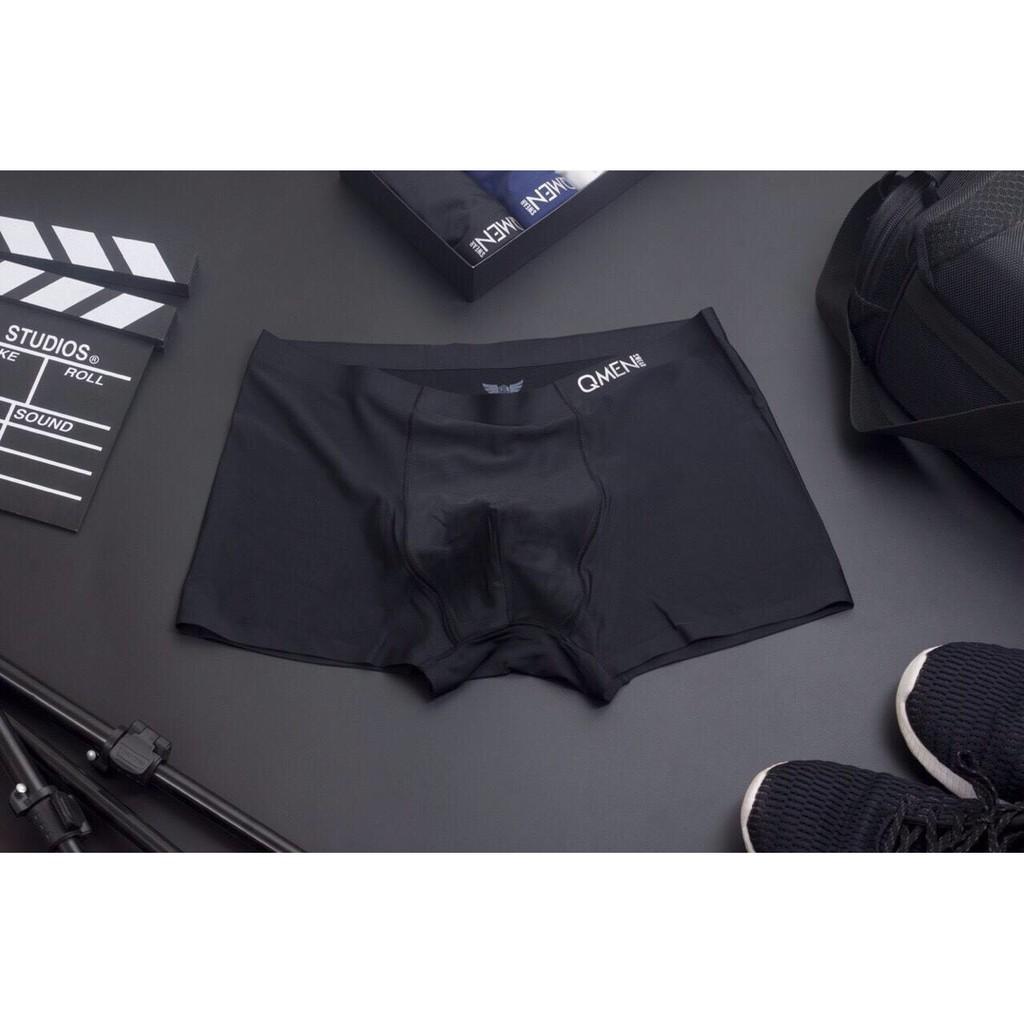 (Hộp 6 chiếc) quần lót nam sip đùi thun lạnh,quần nam boxer lụa sữa không đường may siêu đẹp_alida2010