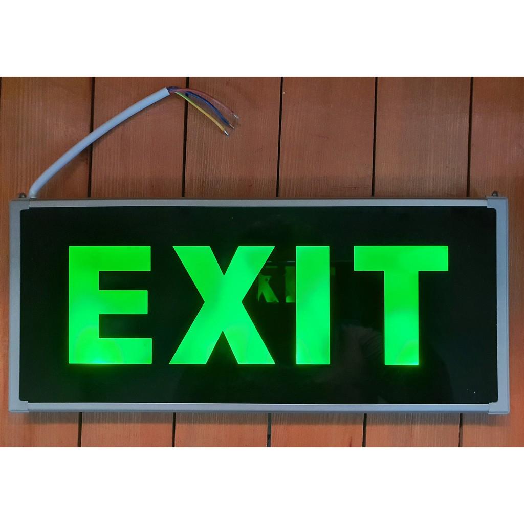Đèn thoát hiểm exit hai mặt