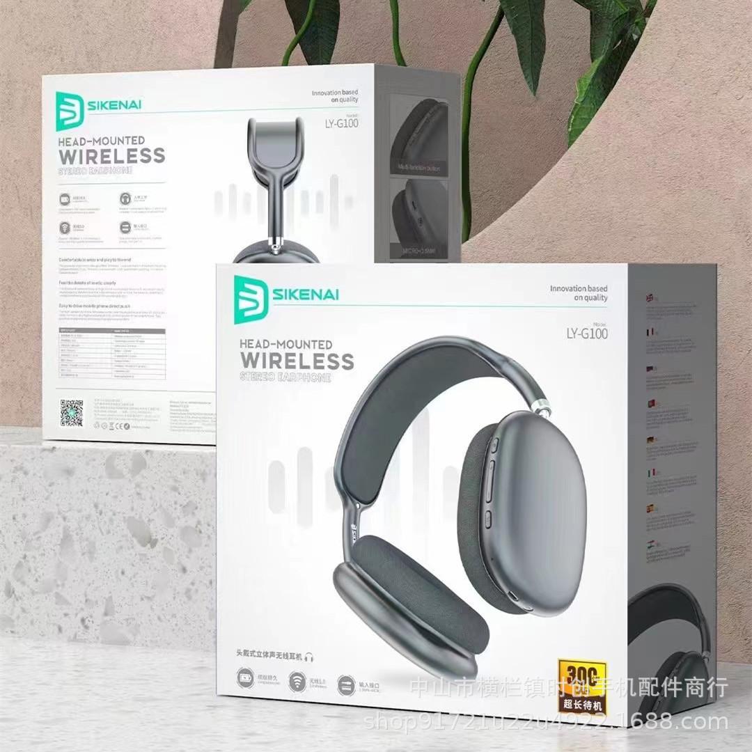 Phong cách mới nhất Tai nghe Bluetooth chống đầu của Cisco chơi game Tai nghe giảm tiếng ồn chủ động Tai nghe âm trầm máy tính RGB dạ quang