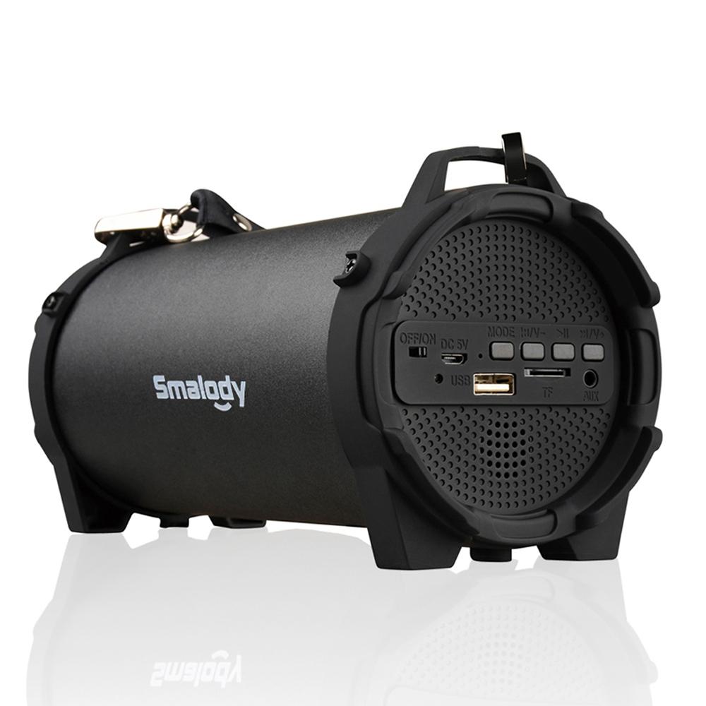 Loa Bluetooth không dây Smalody SL-10 Loa siêu trầm âm thanh nổi 10W Hỗ trợ FM Radio TF U Ổ AUX IN