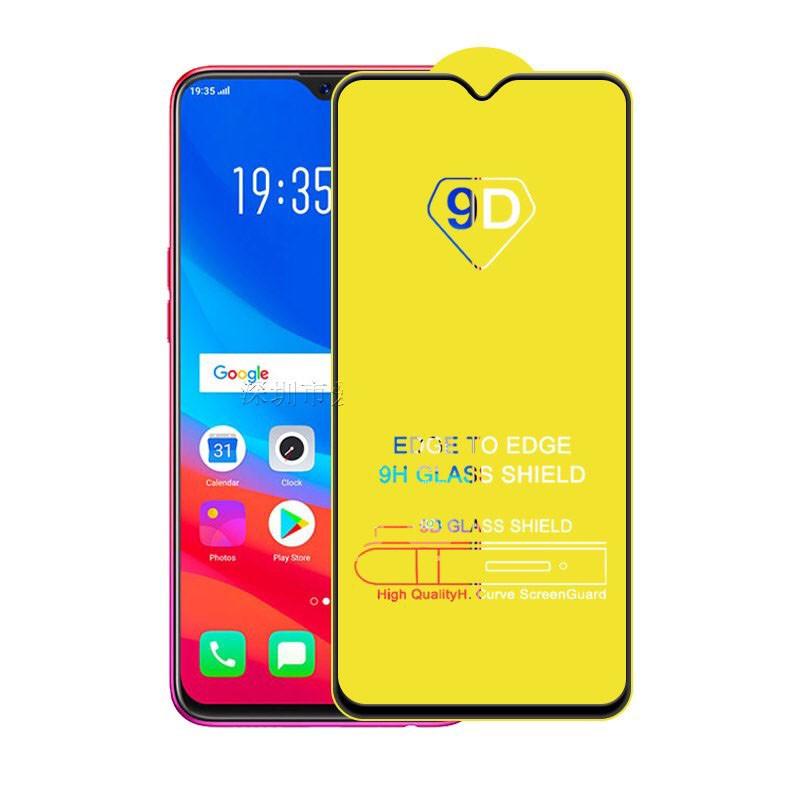 Kính cường lực Oppo A1k / A3s / A5s / A7 / A12 / A12E / F9 / F11 / A5 2020 / A9 2020 full màn 9D, chống xước chống vỡ