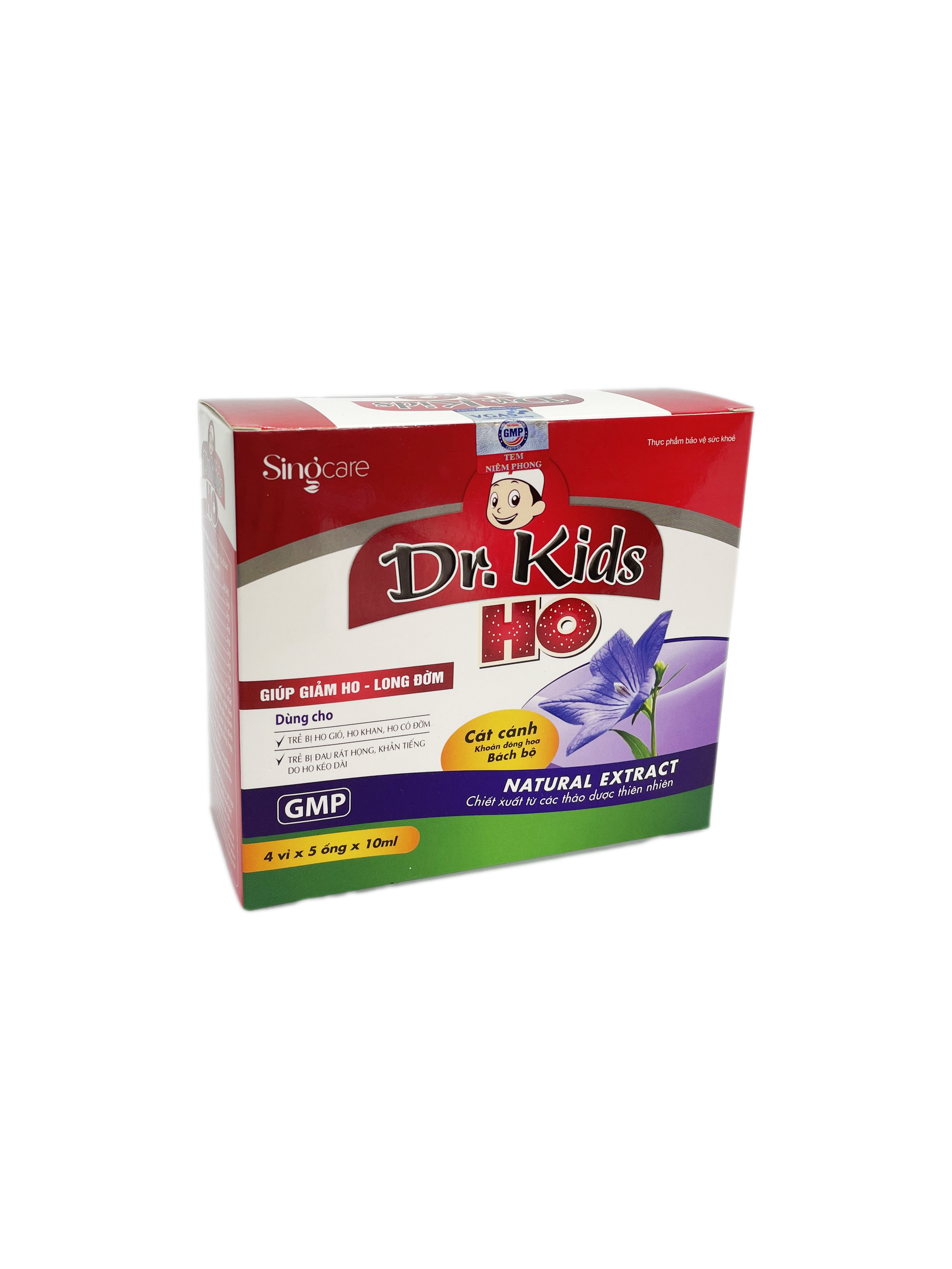 Dr. Kid Ho, Giảm Ho Long Đờm Cho Trẻ Em