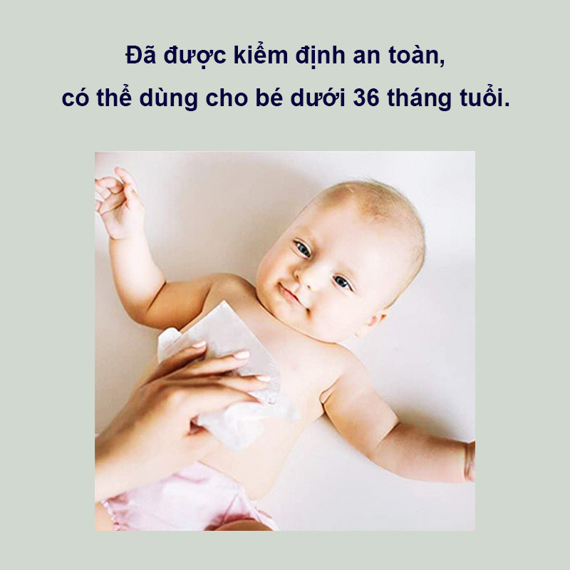 Giấy lau mặt, Khăn lau mặt dùng 1 lần Likado chính hãng mềm mịn an toàn cho bé (cuộn 50 tờ) Baby-S – SKH009