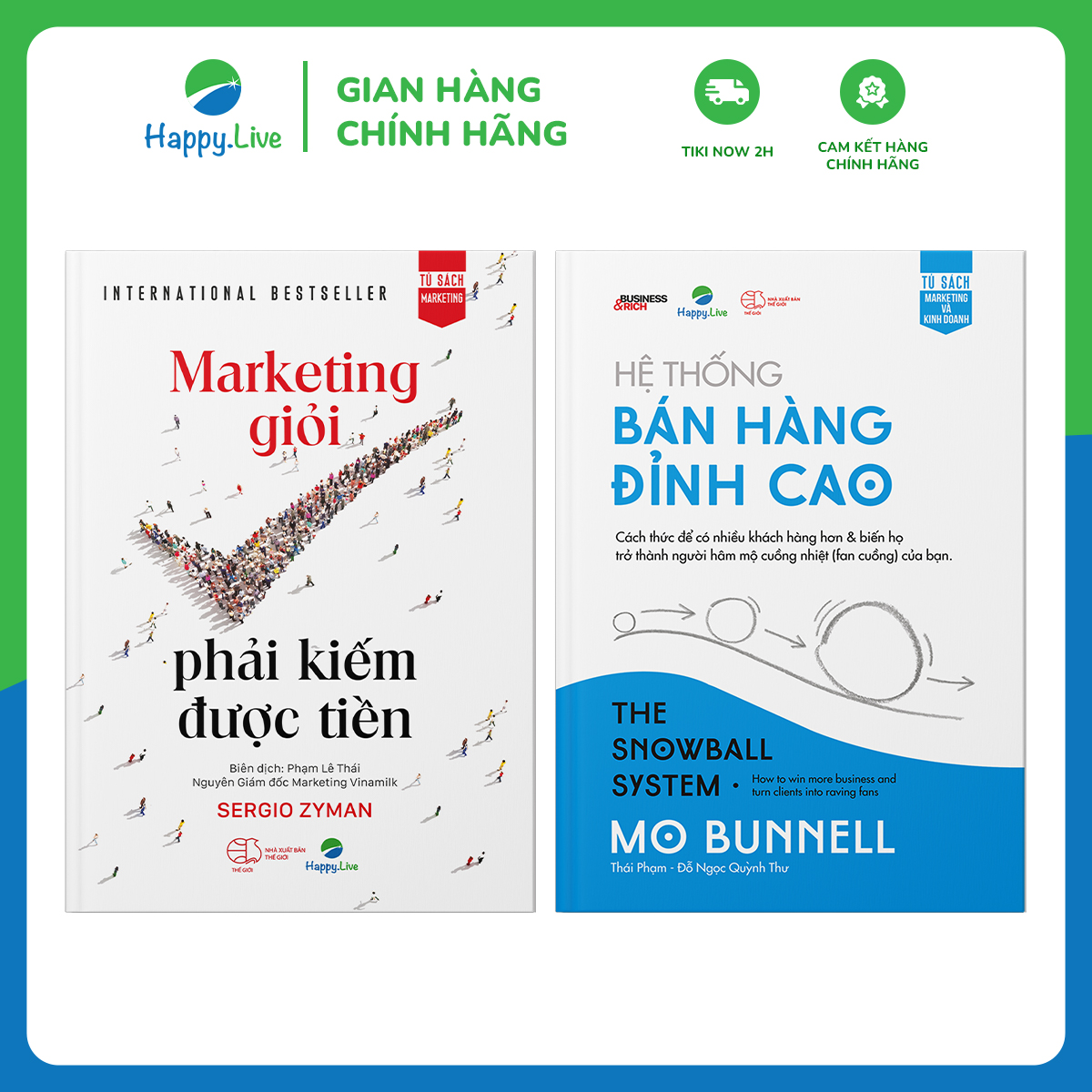 Bộ sách Marketing – Bán Hàng Đỉnh Cao