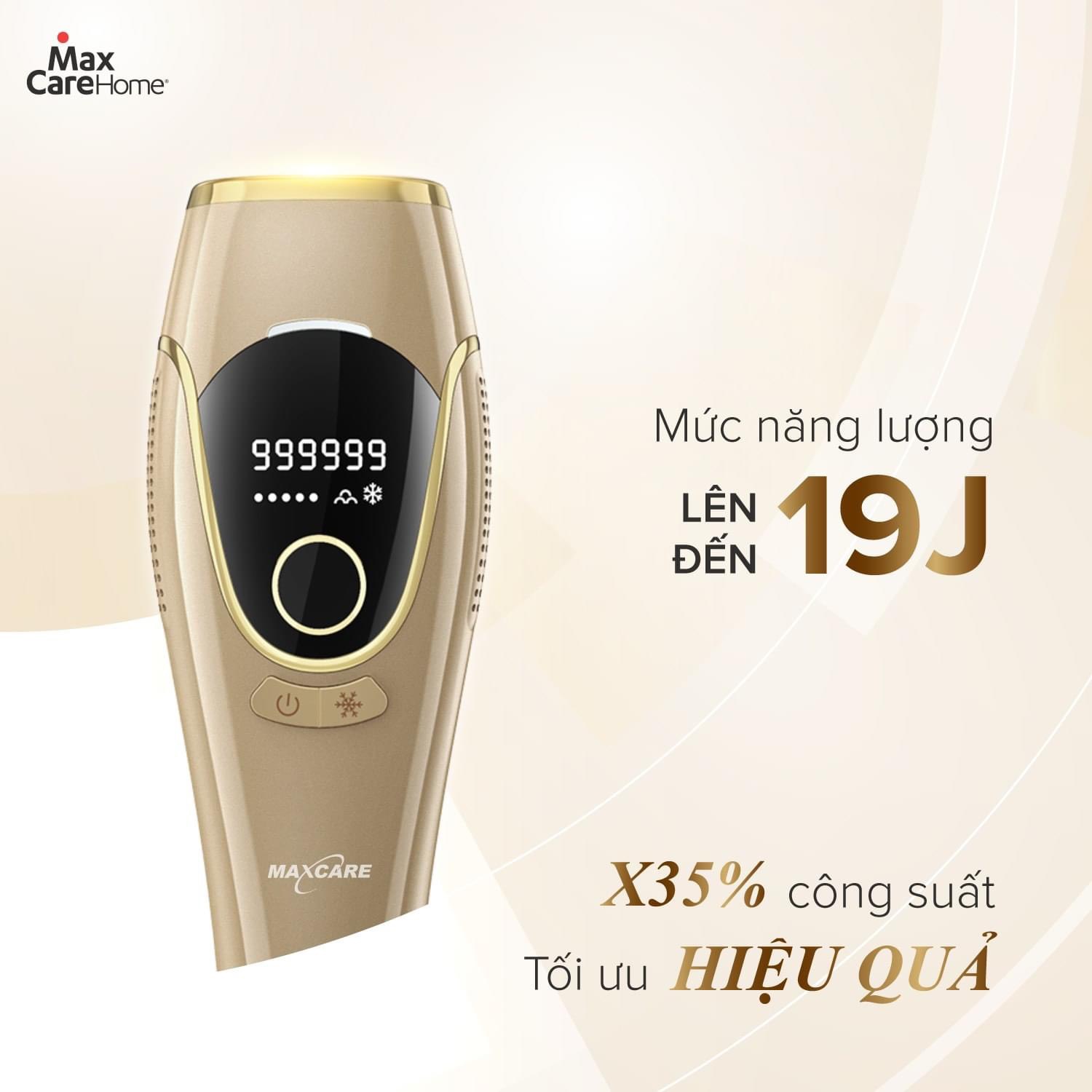 Hình ảnh Máy Triệt Lông Băng Lạnh TRẺ HÓA DA IPL Maxcare M2 Bản Cao Cấp Tích Hợp Cảm Biến Da, Năng Lượng 19J Tăng 35% Hiệu Quả