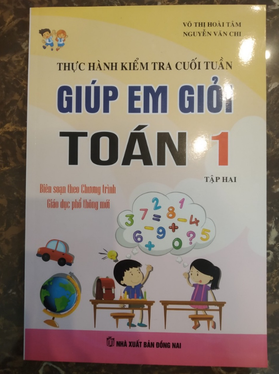 Sách - Thực Hành Kiểm Tra Cuối Tuần Giúp Em Giỏi Toán Lớp 1 - Tập 2