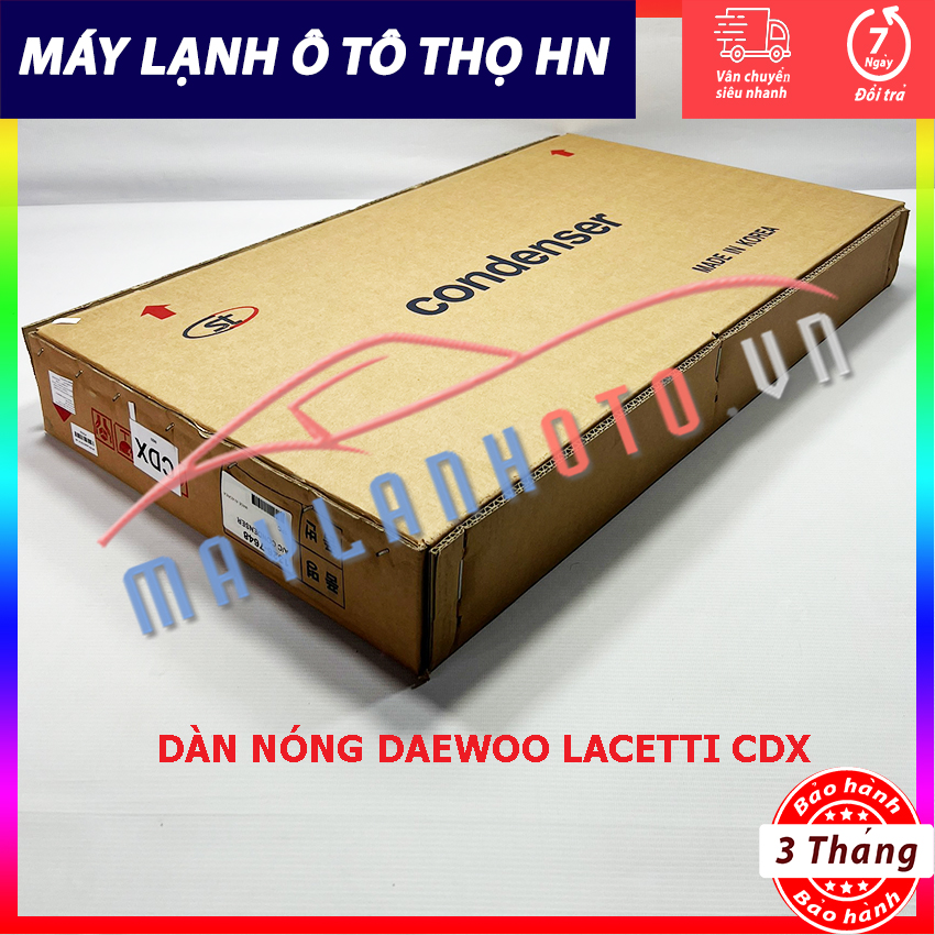 Dàn nóng DW Lacetti CDX - Chevrolet Cruze 2009 2010 2011 2012 2013 hàng xịn Hàn Quốc 09 10 11 12 13