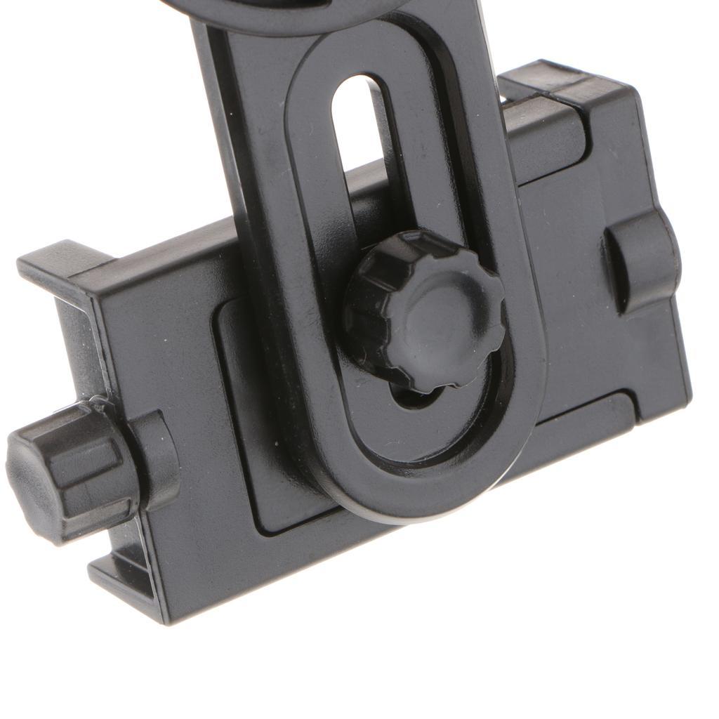 2xCell Phone Telescope Mount Adapter Binoculars Holder Spotting Scope Bracket