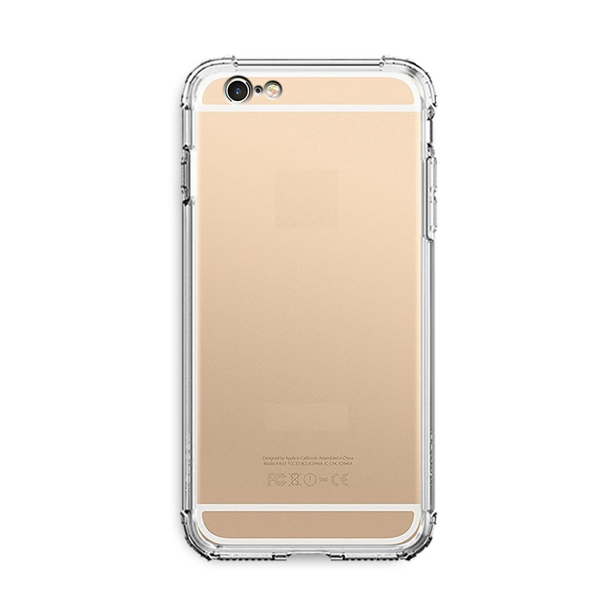 Ốp Lưng Dành Cho iphone 6/6s Dẻo Silicon trong suốt, Chống sốc, bảo vệ Camera