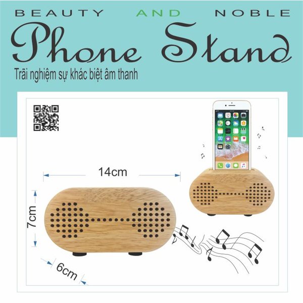 Giá đỡ điện thoại - Khuyếch tán âm thanh - Trang trí - Phone stand 7