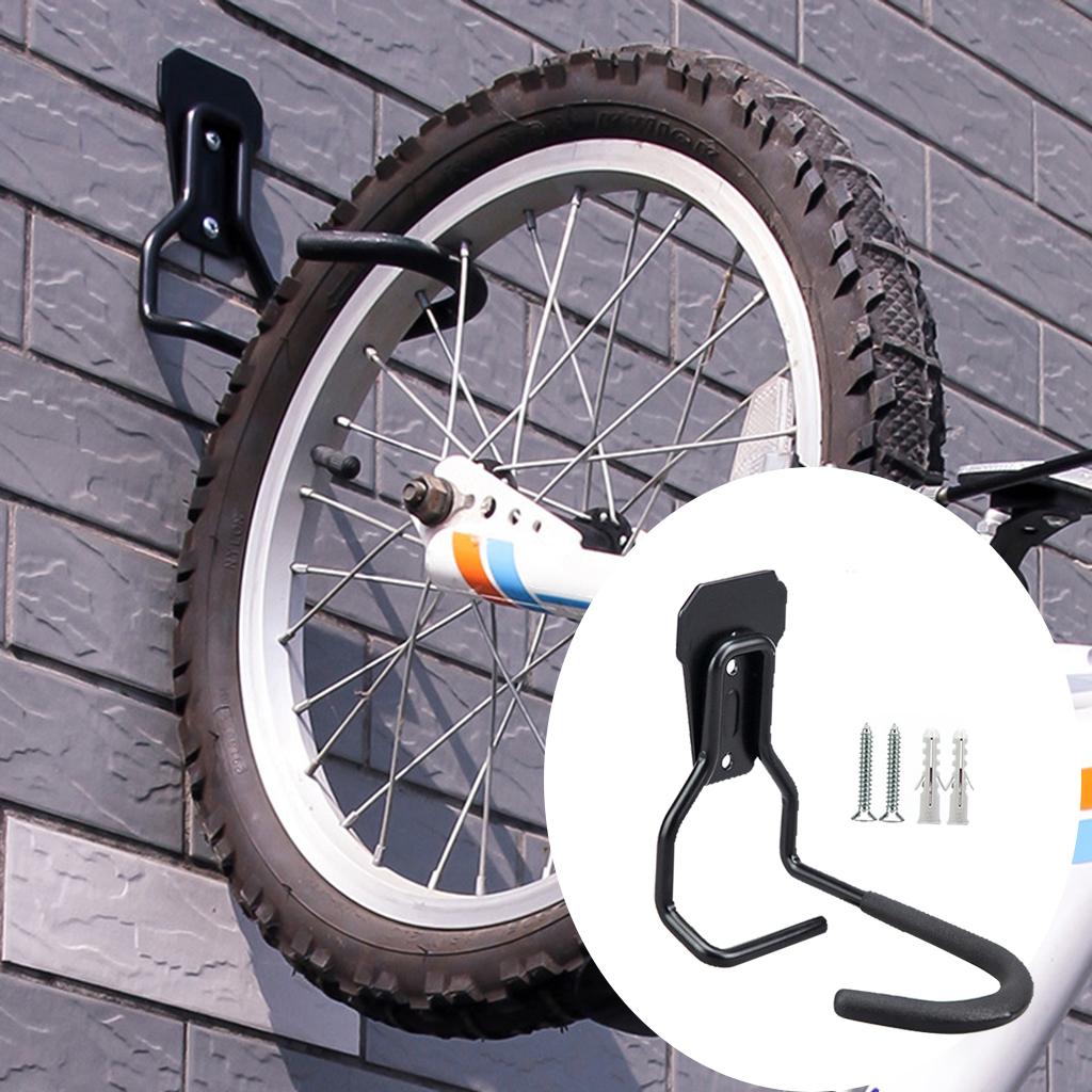 Iron Bike Hook Bicycle Holder Rack Stand Storage Wall Mount Garage Hanger