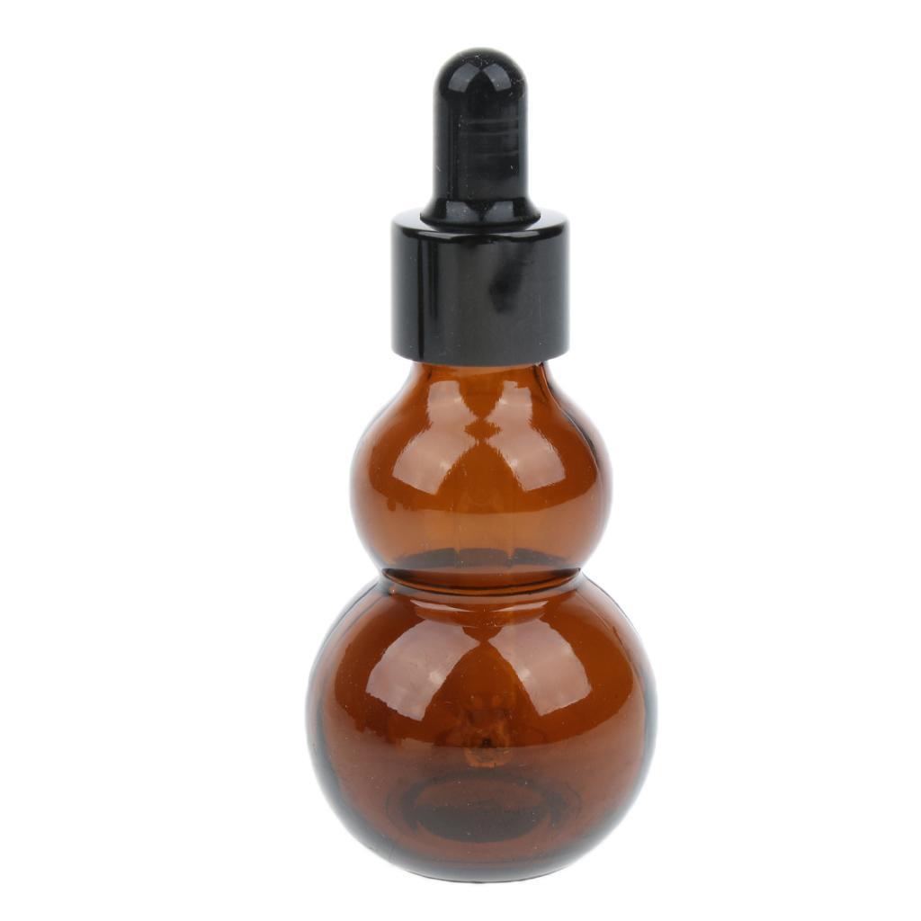 12pcs Travel Refillable Glass Dropper Bottles Essential Oil Makeup Container