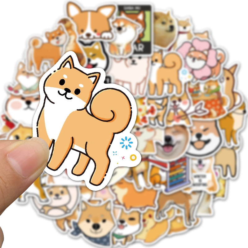 Sticker 50 miếng hình dán Yoshiba SetC