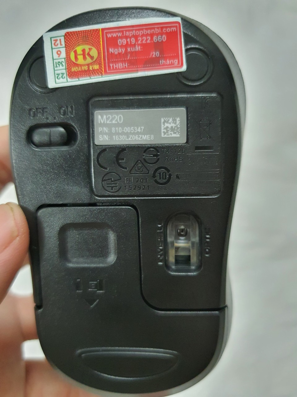 Chuột Không Dây Logi M220 Silent - hàng chính hãng