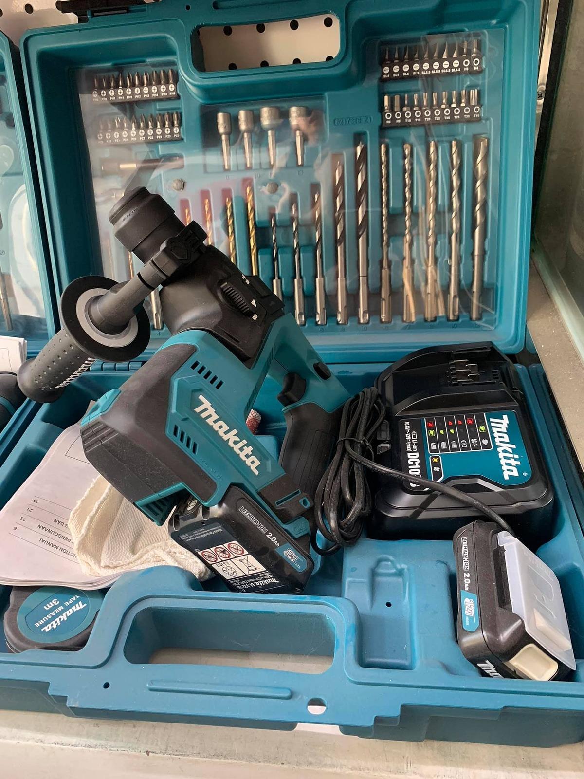 MÁY KHOAN ĐỘNG LỰC 14MM DÙNG PIN 12V MAKITA HR140DSAE1 - HÀNG CHÍNH HÃNG
