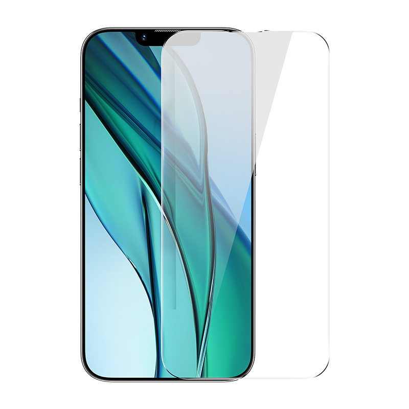 Cường lực All-glass Crys Series Shatter-resistant Tempered Glass EasyStick Film iP14