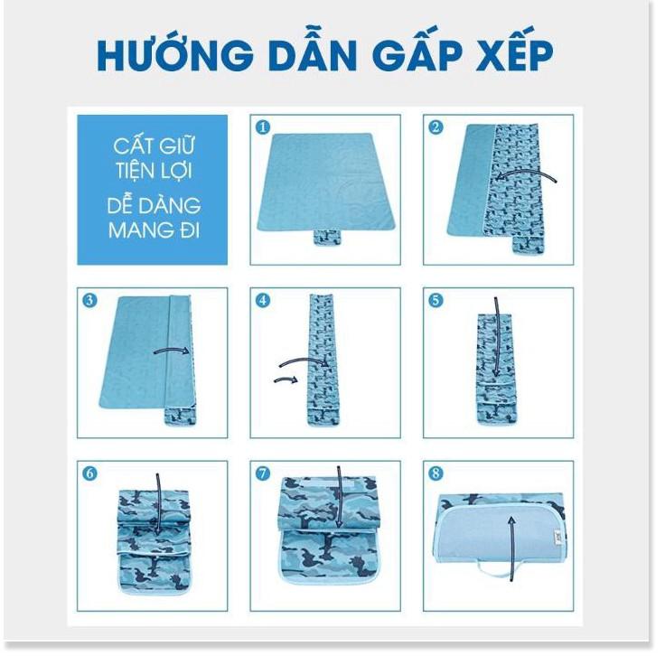 Tấm trải xếp gấp tiện lợi đi du lịch dã ngoại , cắm trại , đi phượt...