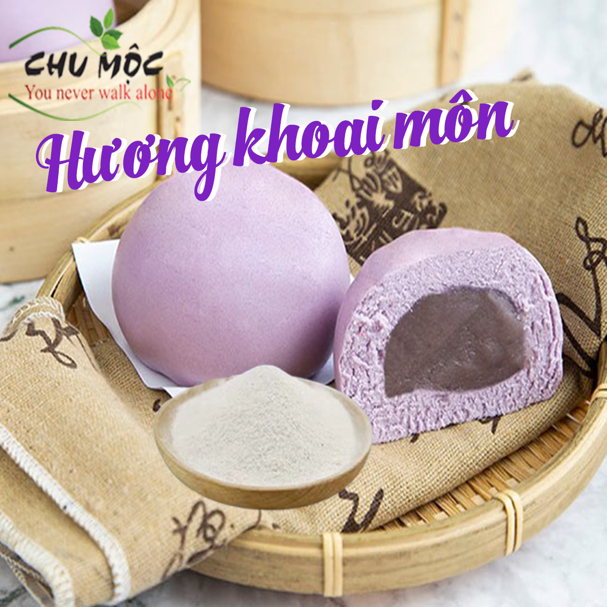 Hương khoai môn - Taro Flavor dạng bột (chiết lẻ từ bao 25kg)