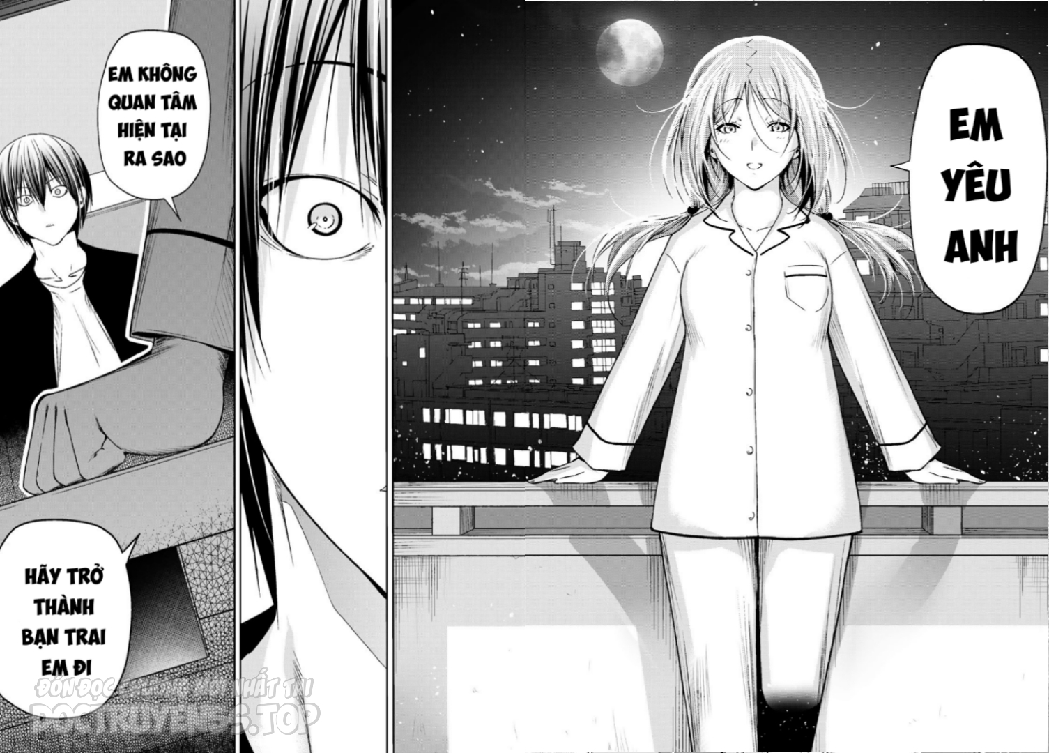 cô gái thích lặn - grand blue chapter 89 38