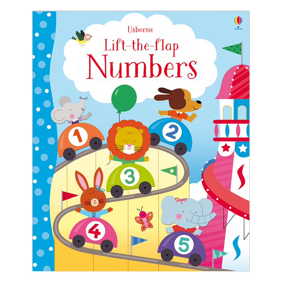 Sách tương tác tiếng Anh - Usborne Lift-The-Flap Numbers