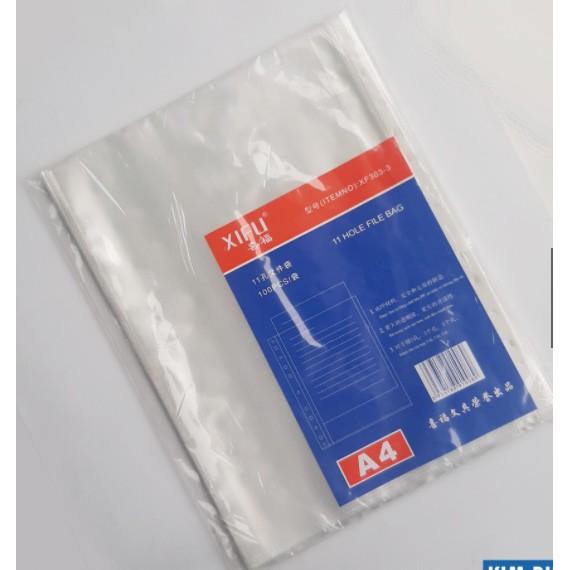 Sơ mi lỗ A4, Bìa 11 lỗ XIFU loại dầy