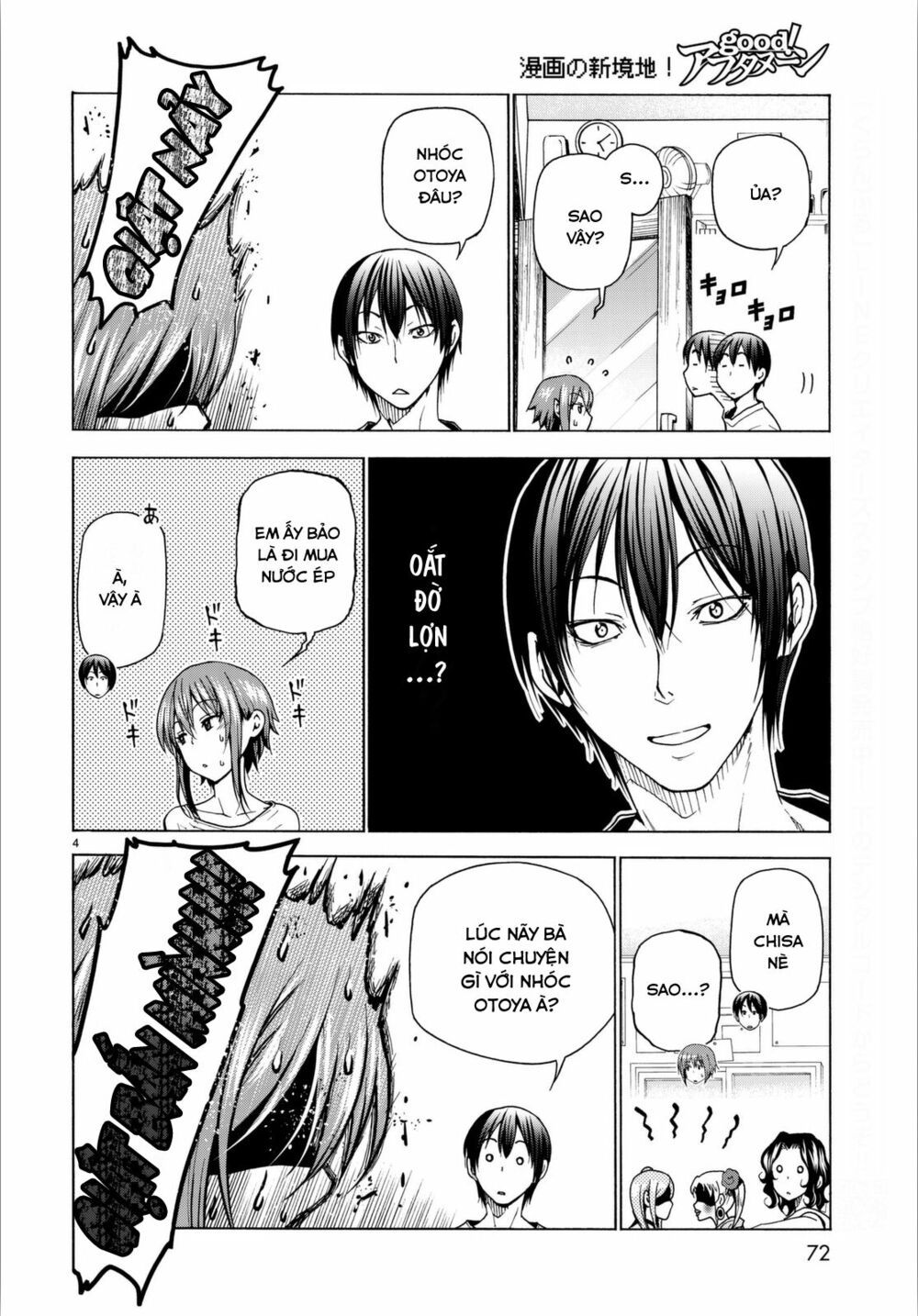 cô gái thích lặn - grand blue chapter 36 4