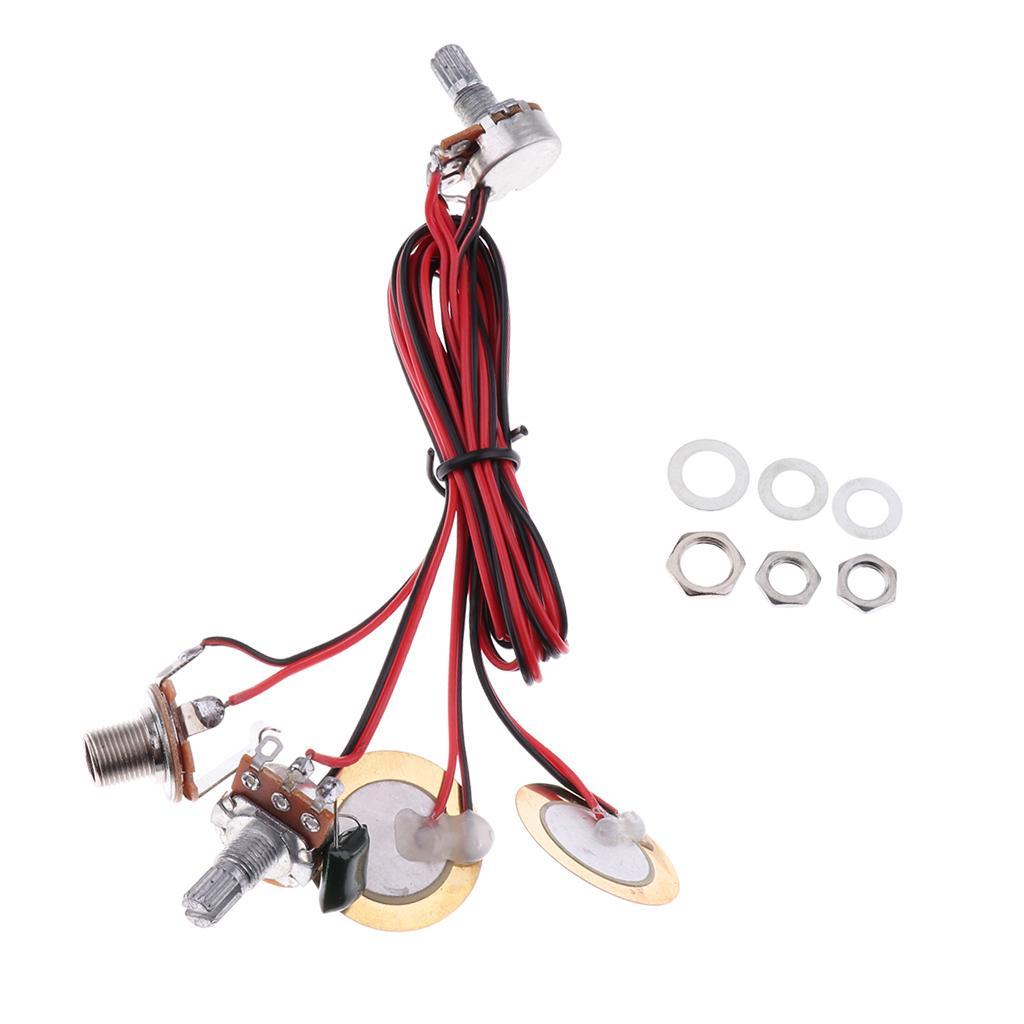 Acoustic Guitar Pickup Piezo Transducer for Acoustic Guitar Violin Ukulele