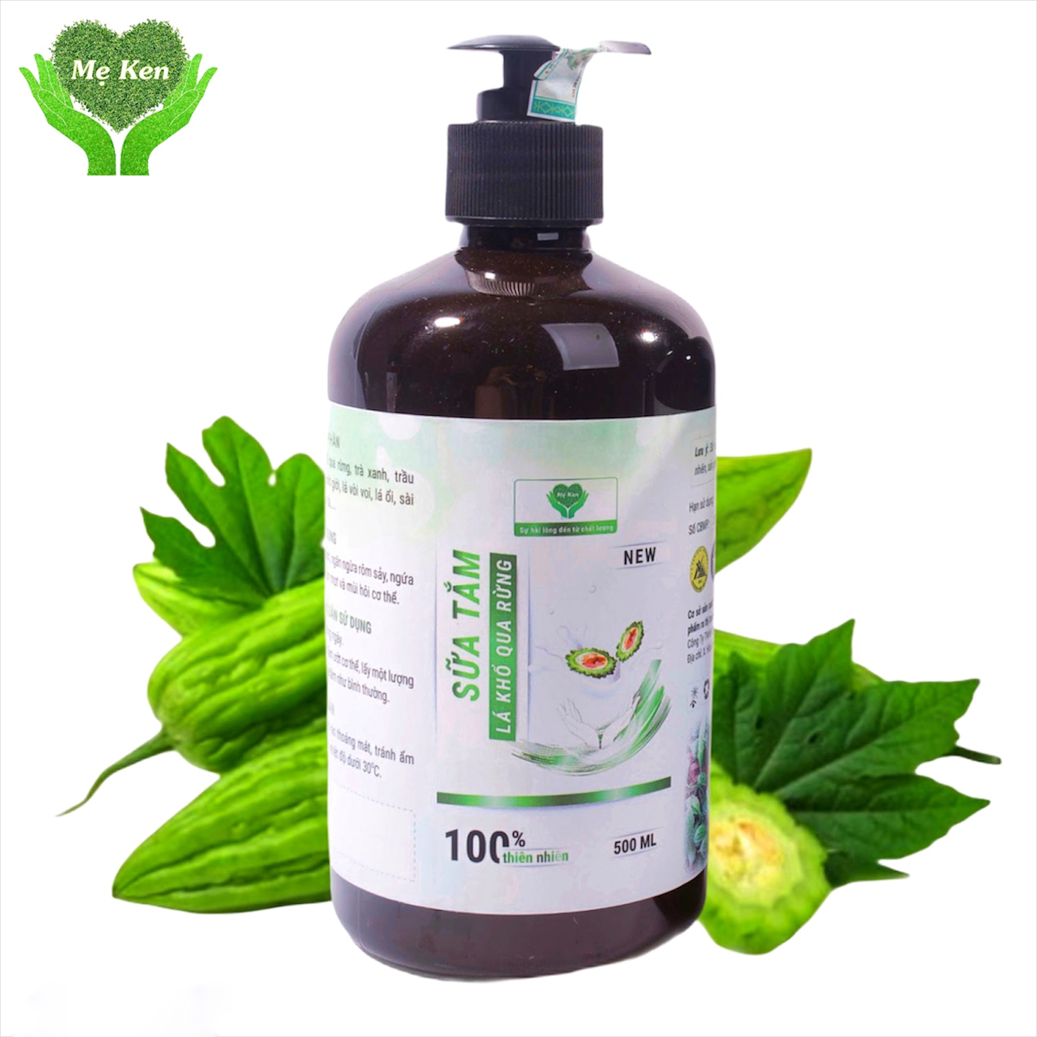 SỮA TẮM LÁ KHỔ QUA RỪNG MẸ KEN -500ML