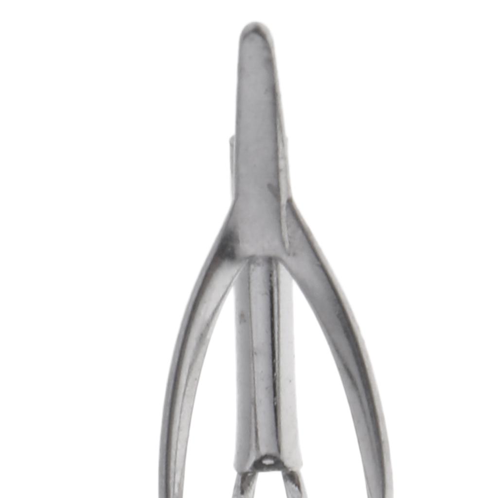 5Pcs Stainless Steel Fishing Rod Guides Rod Repair Kit DIY Tips Rings